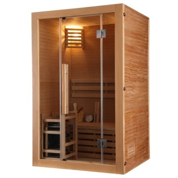 Domowa sauna fińska sucha z piecem Harvia 3,5 kW